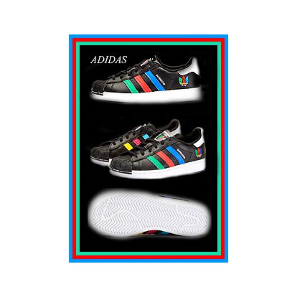 New Adidas Superstar Leather Shoes